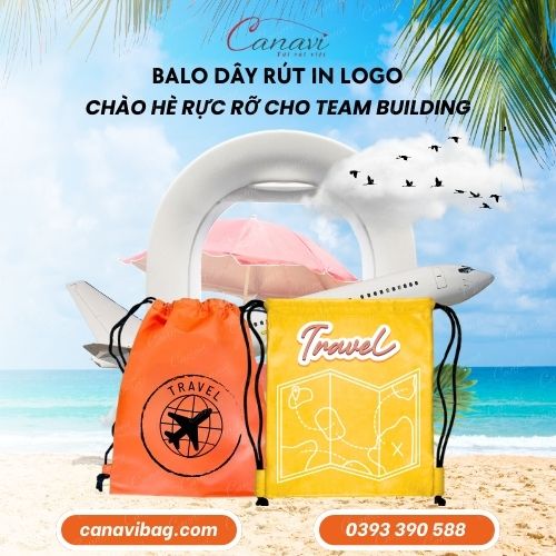 Lưu ý khi in ấn và chọn balo dây rút cho doanh nghiệp