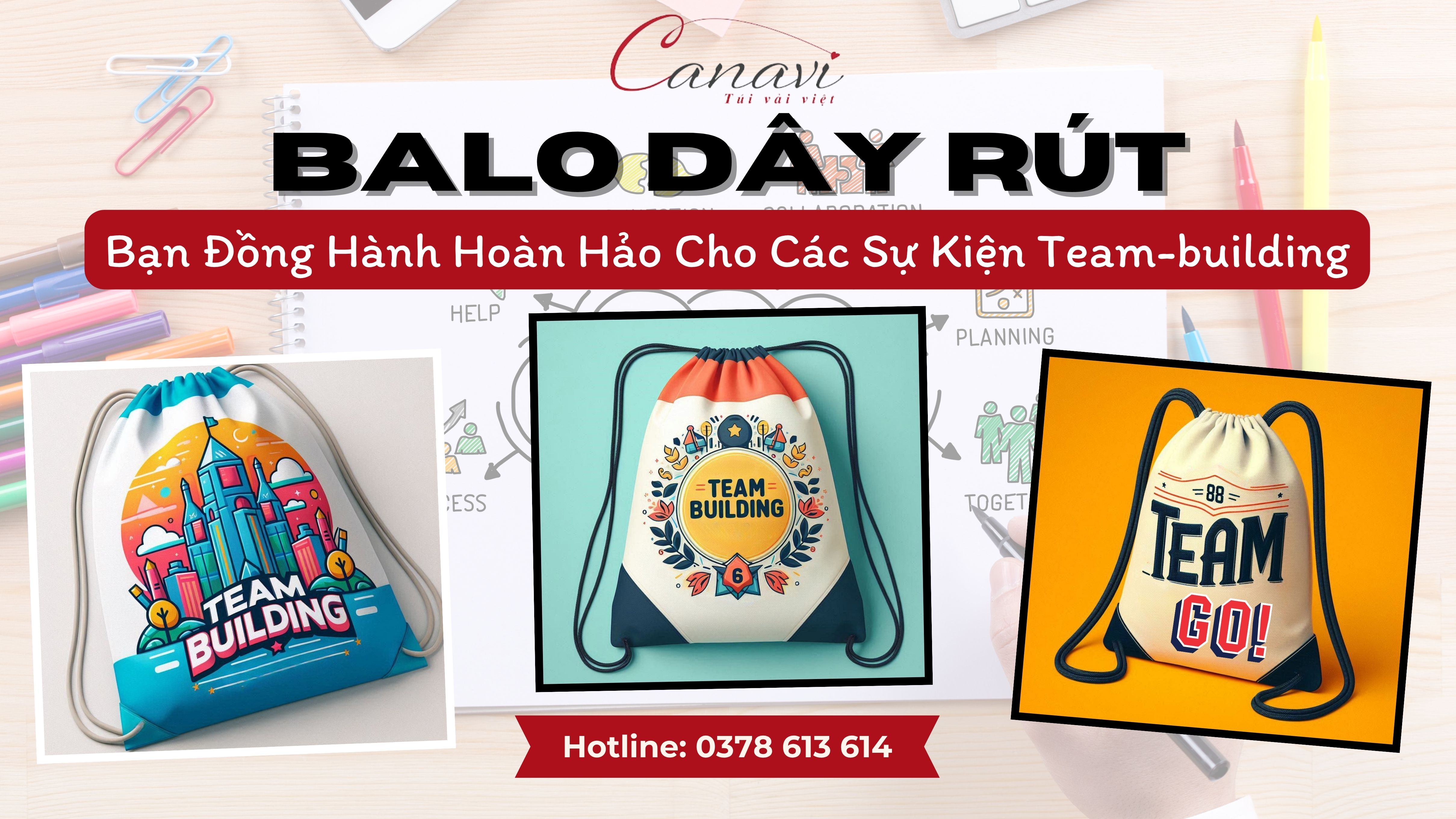Balo Dây Rút - Người Bạn Đồng Hành Hoàn Hảo Cho Các Sự Kiện Team-building