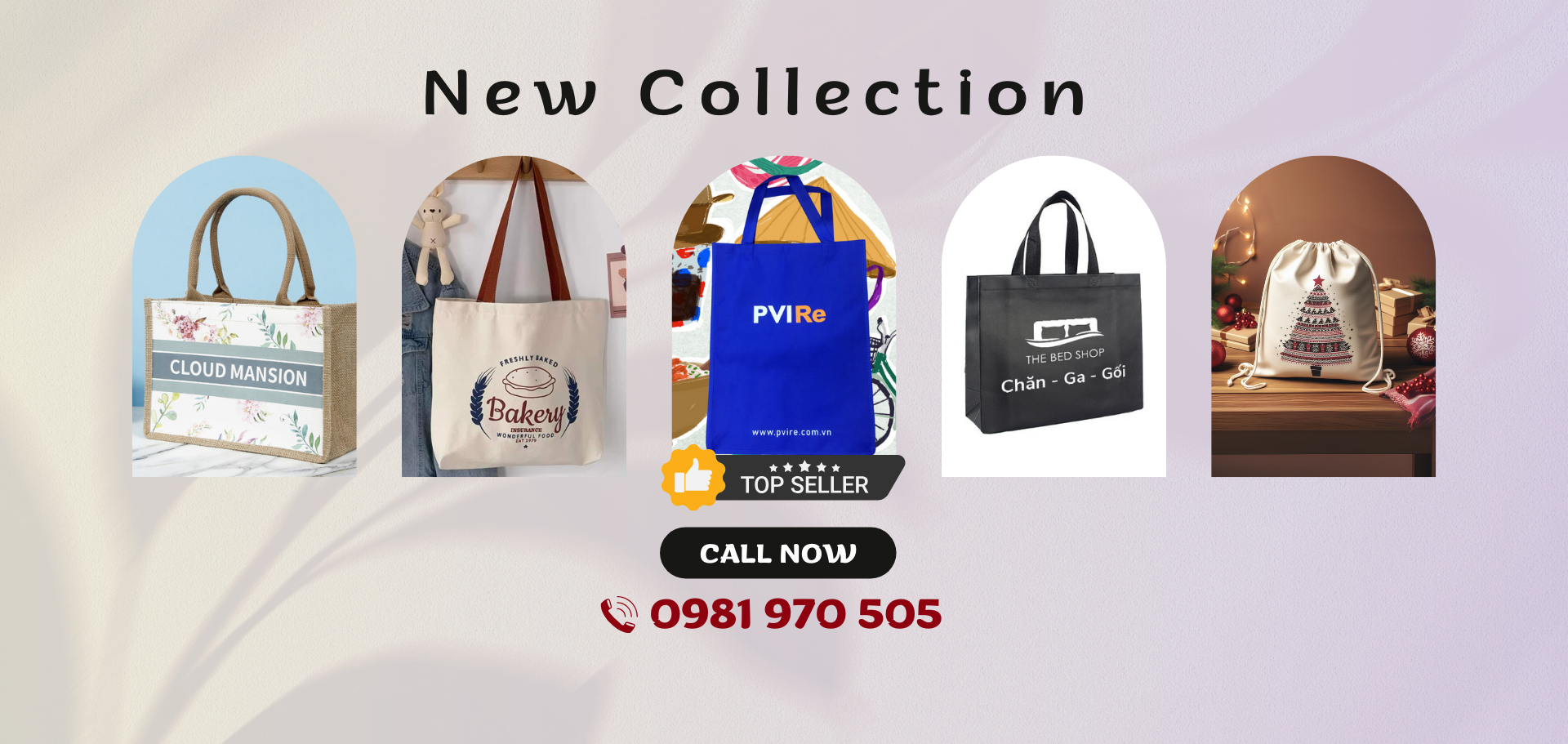 Bộ sưu tập túi vải Canavi