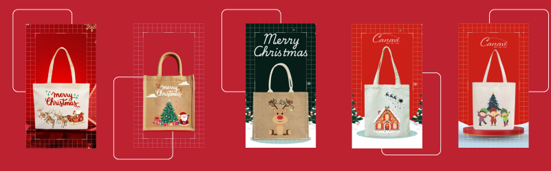 Túi Vải Noel