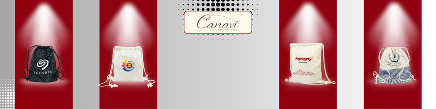 Túi Vải Dây Rút TVDR004 In Logo Theo Yêu Cầu Doanh Nghiệp