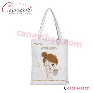 Túi vải bố in logo TVB01