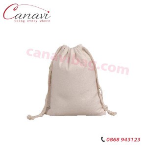 Balo Dây Rút Vải Canvas BLDR10
