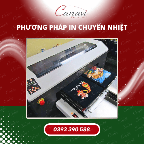 Công nghệ in chuyển nhiệt túi vải bố - túi canvas - túi vải tote hiện đại