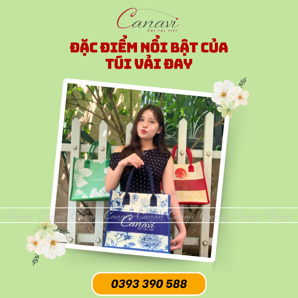 Đặc điểm nổi bật của túi vải đay