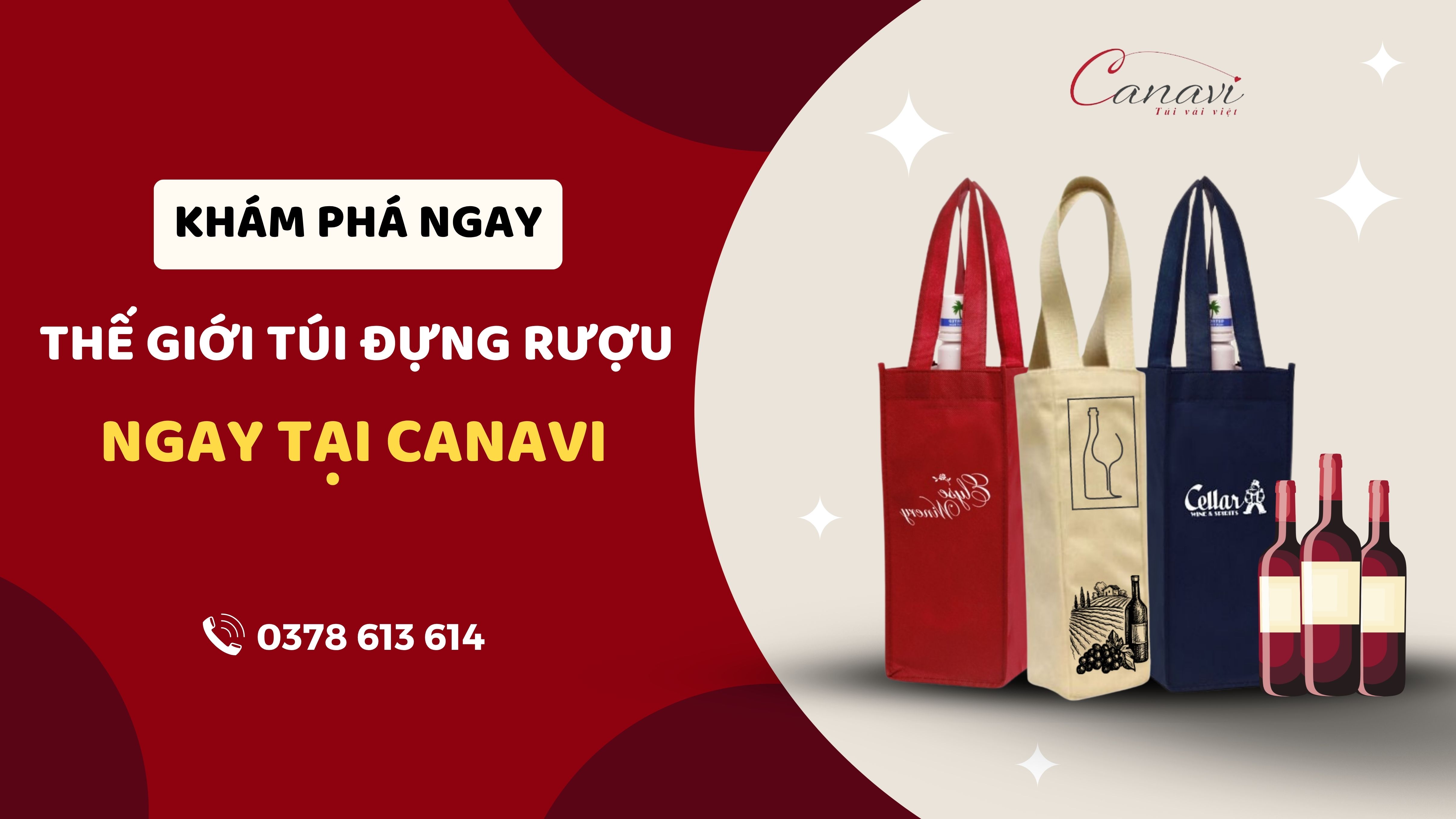 Khám phá thế giới túi đựng rượu đa dạng tại Canavi