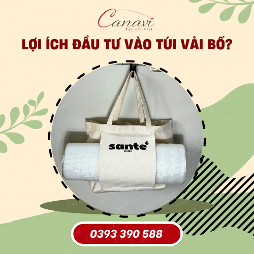 Thời điểm thích hợp để đặt may túi vải bố