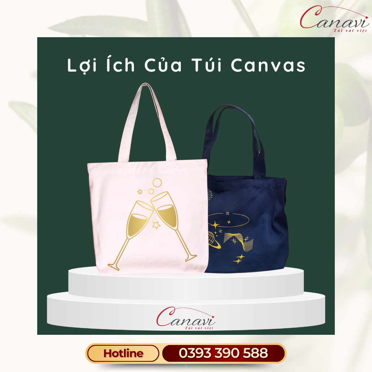 Lợi ích của túi canvas trong các chiến dịch Marketing 2025