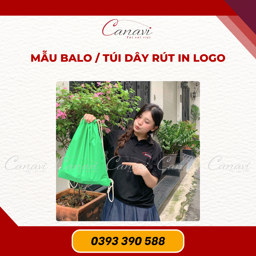 Balo / Túi dây rút (Drawstring Bag)