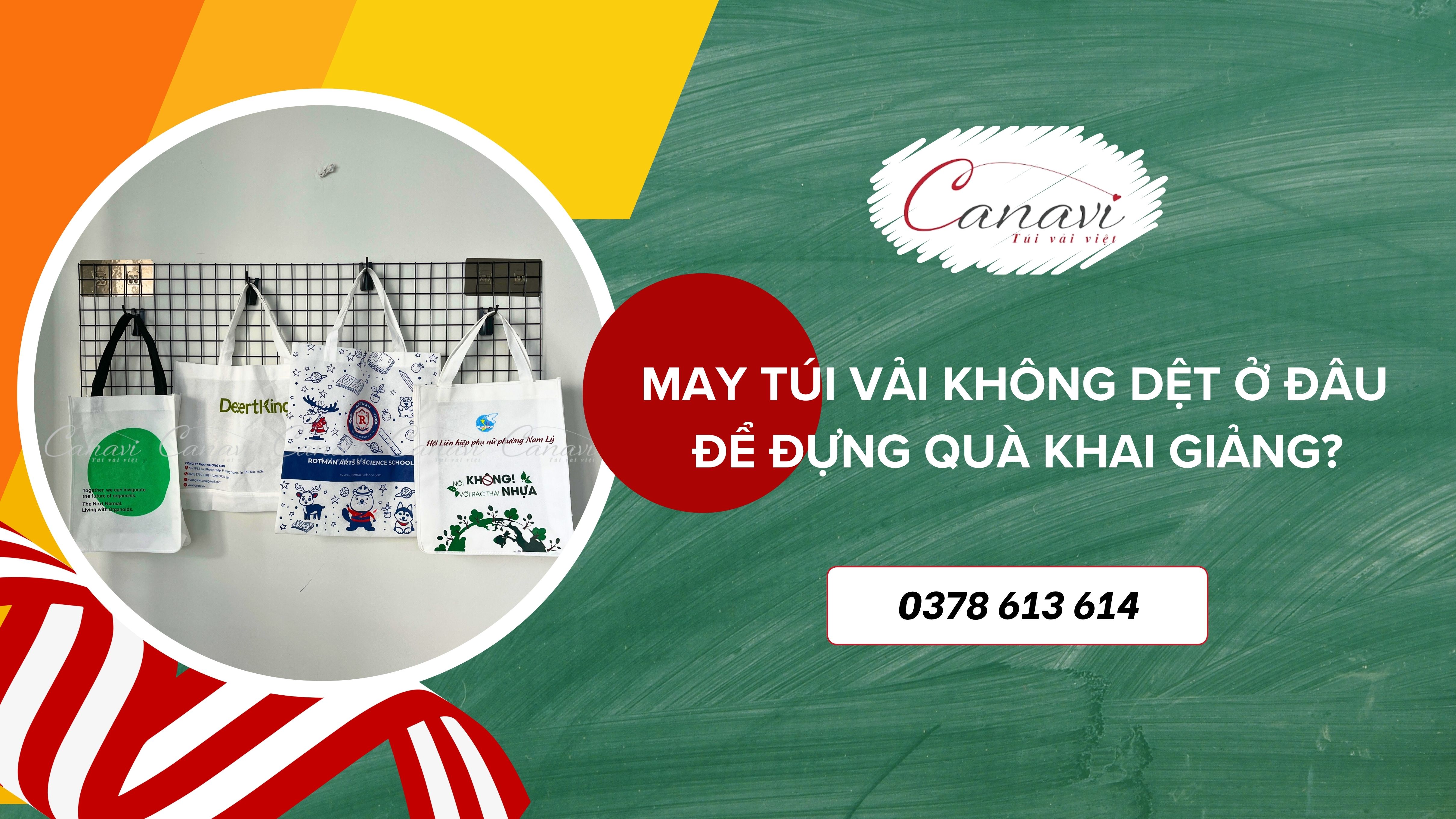 May Túi Vải Không Dệt Ở Đâu Cho Mùa Tựu Trường Sắp Tới?
