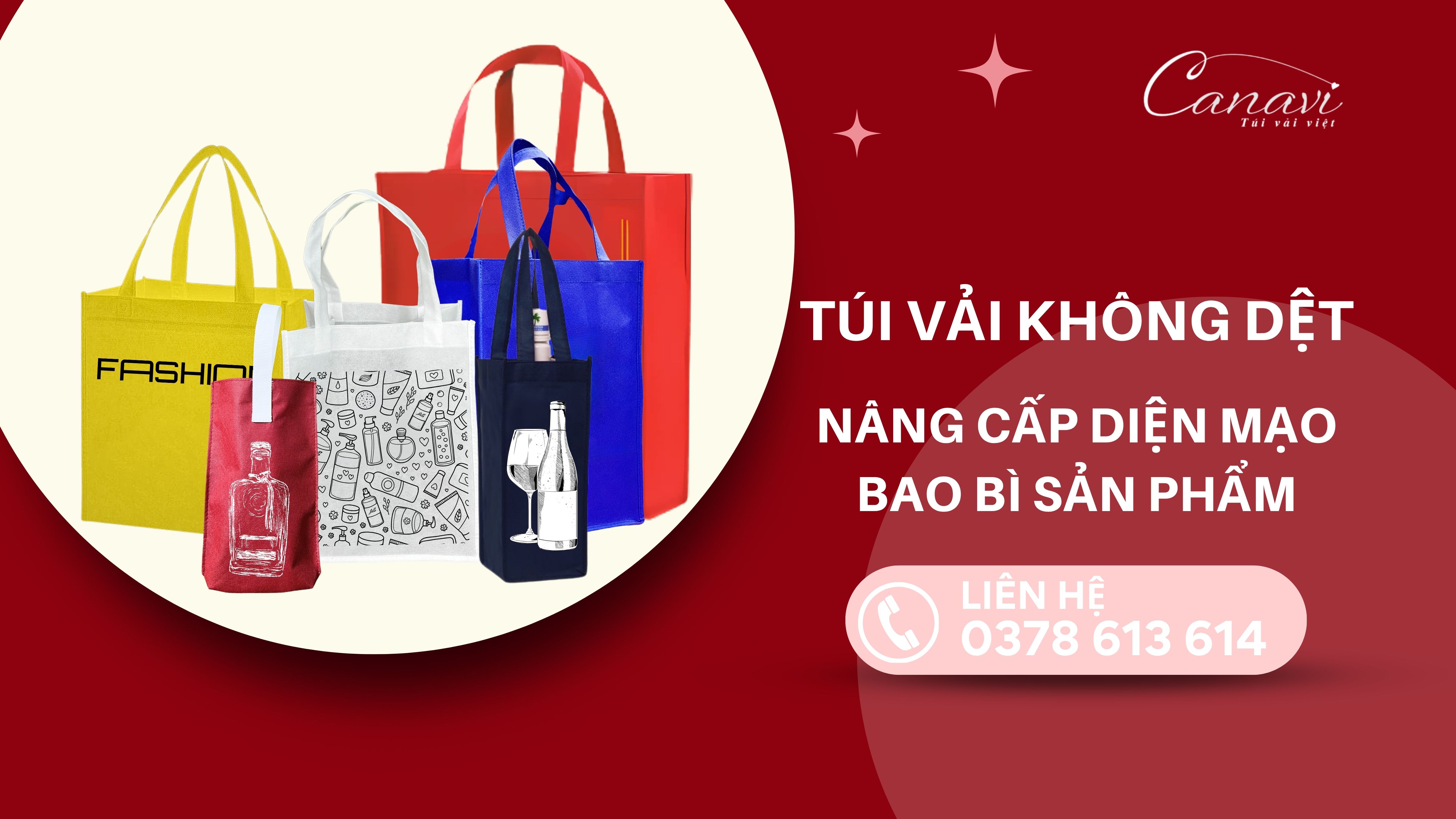 Nâng cấp diện mạo bao bì sản phẩm của bạn với túi vải không dệt