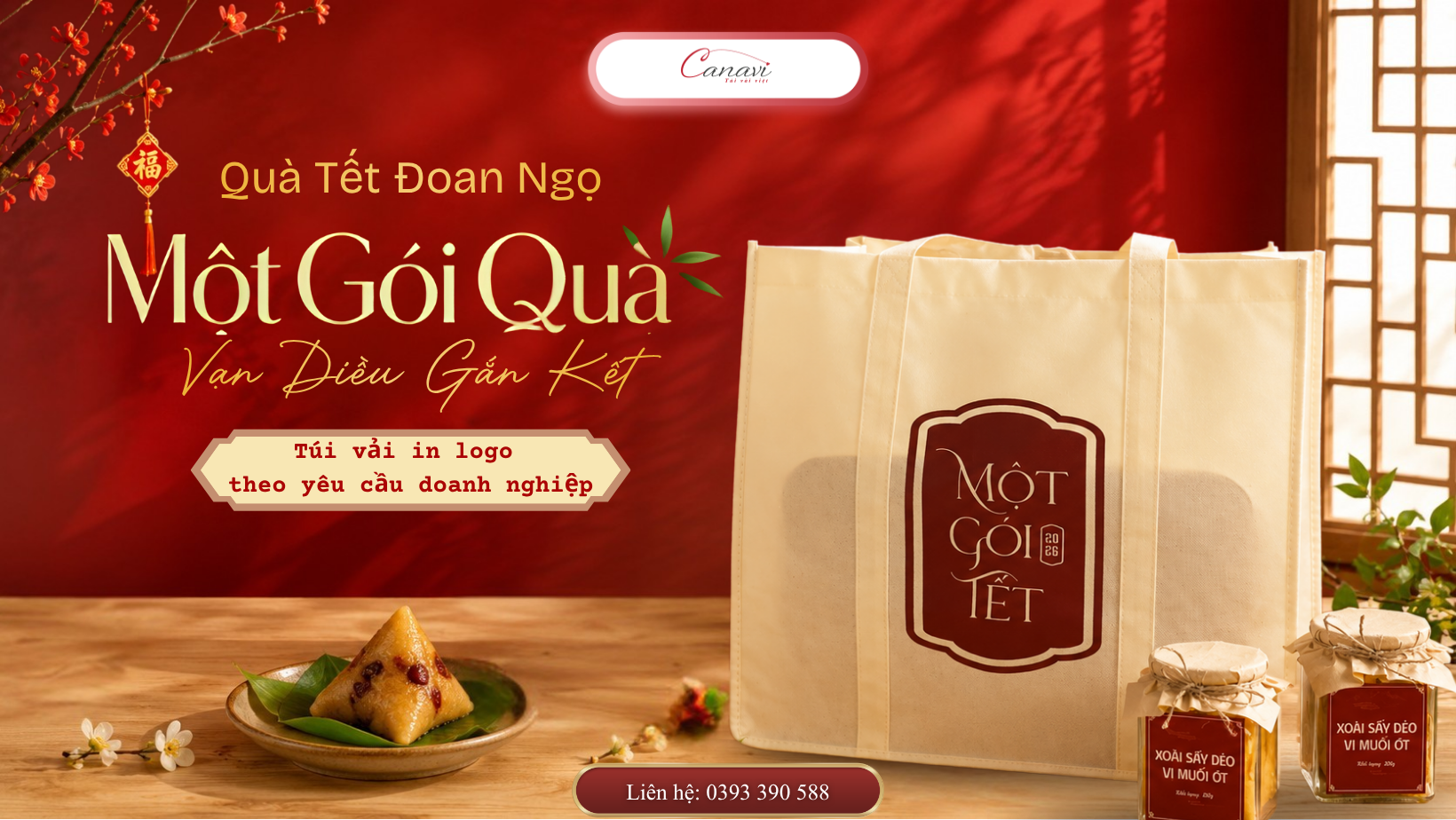Quà Tết Đoan Ngọ Cho Doanh Nghiệp: Một Gói Quà Vạn Điều Gắn Kết Cùng Túi Vải In Logo