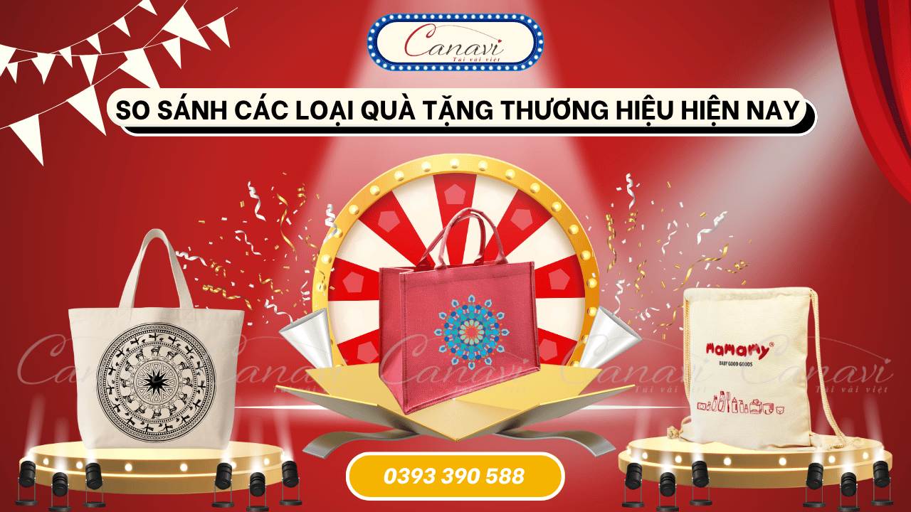 So Sánh Các Loại Quà Tặng Thương Hiệu In Logo Hiện Nay