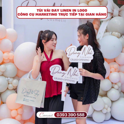 Chiến lược triển khai túi vải đay tại hội chợ/triển lãm