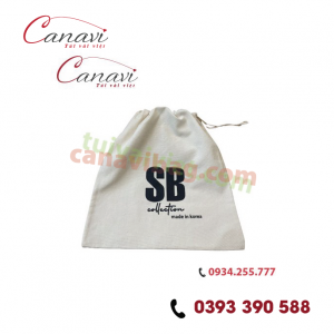 Túi Vải Dây Rút TVDR006 In Logo Theo Yêu Cầu Doanh Nghiệp