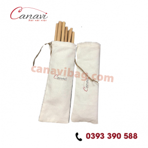 Túi Vải Dây Rút TVDR005 In Logo Theo Yêu Cầu Doanh Nghiệp