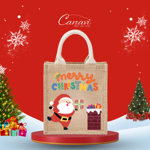 Túi Vải Đay (Linen) Phiên Bản Giáng Sinh TVĐGS01 