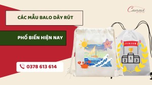 Các loại balo dây rút phổ biến nhất hiện nay