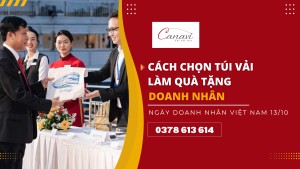 Cách Chọn Túi Vải Cao Cấp Để Tặng Doanh Nhân Nhân Ngày 13/10