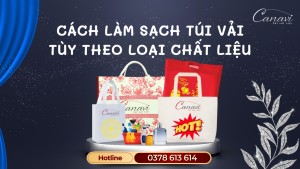 Cách Làm Sạch Túi Vải Tùy Theo Loại Chất Liệu: Canvas, Đay, Và Túi Không Dệt