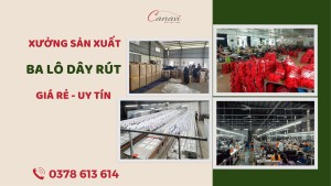 Canavi - Xưởng sản xuất balo dây rút theo yêu cầu giá rẻ