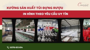 Canavi - Xưởng sản xuất túi đựng rượu theo yêu cầu uy tín