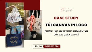 Case Study: Túi Canvas In Logo – Chiến Lược Marketing Thông Minh Của Các Quán Cà Phê