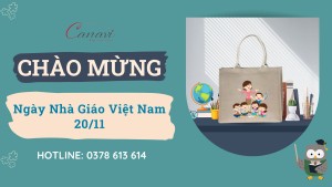 Đặt may túi vải đay cho Ngày Nhà Giáo – Giải pháp quà tặng tinh tế và bền vững