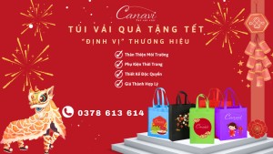 Đổi mới bao bì, túi vải quà Tết – Nâng tầm thương hiệu trên thị trường