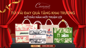 Túi vải đay quà tặng khai trương – Bí quyết mở đầu năm mới thuận lợi