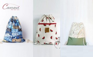 cách may balo dây rút 