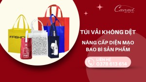 Nâng cấp diện mạo bao bì sản phẩm của bạn với túi vải không dệt