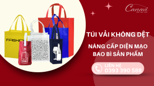 Nâng cấp diện mạo bao bì sản phẩm của bạn với túi vải không dệt