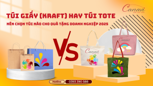 Túi vải tote hay túi giấy: Đâu là quà tặng doanh nghiệp trong năm 2025