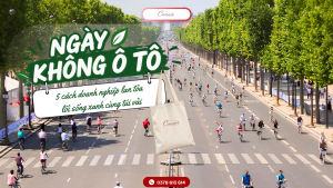 Ngày Không Ô Tô: 5 Cách Doanh Nghiệp Lan Tỏa Lối Sống Xanh Cùng Túi Vải