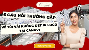 6 Câu Hỏi Thường Gặp Về Túi Vải Không Dệt In Logo Tại Canavi