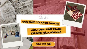 Cửa Hàng Thời Trang Tăng Doanh Thu Cùng Quà Tặng Túi Xách Canvas