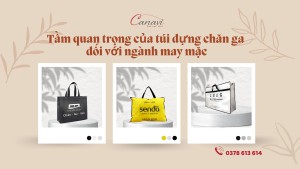 Tầm quan trọng của túi đựng chăn ga đối với cửa hàng chăn ga gối đệm