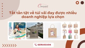 Tất tần tật về túi vải đay được nhiều doanh nghiệp lựa chọn