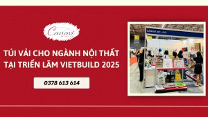 Top 3 Mẫu Túi Vải Đựng Quà Cho Ngành Nội Thất Tham Gia Triển Lãm VietBuild 2025