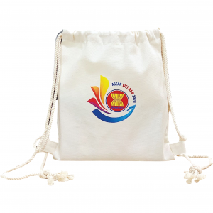 Canvas Drawstring Backpack BLR02