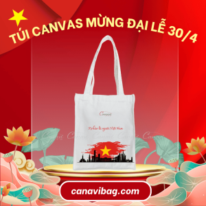 Túi Canvas TVCV06 - Kỉ niệm 50 năm Giải Phóng Miền Nam 30/4