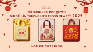 Túi Đựng Lịch Độc Quyền – Ghi Dấu Ấn Thương Hiệu Trong Mùa Tết 2025