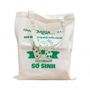 Canvas Bag With Custom Logo Brand HTB010