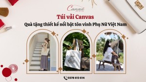 Túi vải Canvas - Quà tặng 20/10 Ý Nghĩa Cho Phái Đẹp