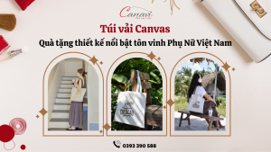Túi vải Canvas - Quà tặng 20/10 Ý Nghĩa Cho Phái Đẹp