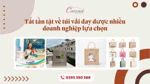 Tất tần tật về túi vải đay được nhiều doanh nghiệp lựa chọn