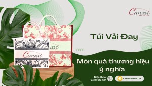 Túi vải đay – Đừng chỉ là bao bì, hãy là món quà thương hiệu ý nghĩa