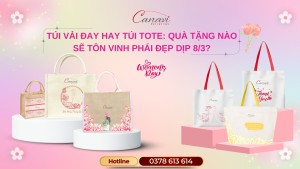 Túi vải đay hay túi tote: Quà tặng nào sẽ tôn vinh phái đẹp dịp 8/3?