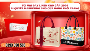 Bí Quyết Chọn Túi Vải Đay Linen Cho Cửa Hàng Bán Lẻ Thời Trang